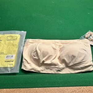 Truekind Beige Bandeau Bra